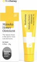 FIRST MEES Manuka haava salv [.75oz - 21 g] | Kiire haavaparandusgeel | Kiire leevendus nahale ja põletustele | Manuka mesi Uus-Meremaalt | Antibiootikumivaba põletushooldus, armigeel, riietumisabi