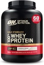 Optimum Nutrition Gold Standard 100% vadakuvalgu pulber, küpsised ja koor, 5 naela (pakendamine võib varieeruda)