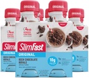 SlimFast eine asendamine Shake, Original Rich Chocolate Royale, 10 g valmis juua valku kaalulangus, 11 Fl. Oz pudel, 4 loend (pakend võib varieeruda)