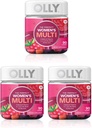Olly Perfect naiste multivitamiini kummi toidulisand, biotiin ja foolhape, Blissful Berry, 90 arv (45 päeva pakkumine), 3 Pack