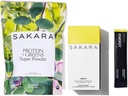 SAKARA valk + rohelised Super Powder & Energy Effervescent - orgaanilise valgu pulber & rohelised pulber, rafineeritud suhkruvaba elektrolüütide pulber