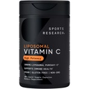 Sport Research® kõrge tugevusega liposoomne C-vitamiini lisand 1000 mg – sertifitseeritud vegan, mitte-GMO, gluteenivaba | antioksüdandid ja immuunsuse tugi | askorbiinhape C-vitamiin | 180 Vedelad köögiviljakapslid