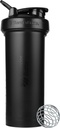 BlenderBottle Classic V2 Shaker Bottle Ideaalne proteiinikokteilide ja enne treeningut, 45-kordne, must