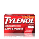 Tylenol Extra Tugevus Kapslid 500 mg atsetaminofeeni , valu leevendaja ja palaviku vähendajaga , 225 ct
