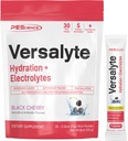 PEScience Versalyte Electrolyte Hydration Packets, Sugar Free Electrolyte Pulder Magneesium, Tauriin, Antioksüdandid, Trace Minerals - Black Cherry, 30 Servings