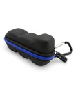 CASEMATIX Astma Inhaler Travel Case koos Lanyard ja Clip-on Keychain Carabiner, Hõlmab Inhaler Holder Case Ainult, Must