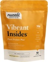 Nuzest Protein Plus | Vibrant Insides | Vanilla | Soolestiku tervis, seedimine ja immuunsüsteemi tugi | Vitamiinid ja mineraalid | 8,8oz/ 250g (10 Servings)