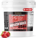 Ultimate Nutrition Lihasmahl, Kaalutõusu Joogi Segu - Mass Gainer Treeningu Pulber Meestele Ja Naistele - Lean Lihaste Kasvu Ja Immuunsüsteemi Toetus 55g Valguga - Maasikas, 10.45lb