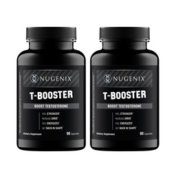 Nugenix T Boost - tasuta testosterooni Booster Supplement meestele, 180 Count