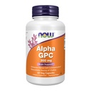 NOW Supplements, Alpha GPC 300 mg koos biosaadava koliiniallikaga, 60 Veg kapslit