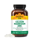 Kaltsium Magneesium tsink vitamiiniga D3 ja L-glutamiinhape, toidulisand luude toetamiseks, sertifitseeritud gluteenivaba, 1000 mg / 500 mg / 25 mg, 180 tabletti