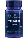 Eluea pikendamine Melatoniin, 3 mg, optimaalne unetoetus, tervislikud ööpäevased rütmid, rakukaitse, gluteenivaba, mitte-GMO, taimetoitlane, 60 närimistable lozenges