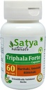 Triphala Forte Capsules 500 mg. 60 Veg. Kapsel | Amalaki, Haritaki, Bibhitaki Extract Kapslid meestele ja naistele | Ayurveda Taimne täiendus/ õiguskaitsevahendid | 10: 1 Forte (1 pudel 60 kapslit)
