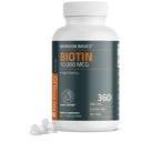 Bronsoni biotiin 10 000 mcg, toetab tervislikke juukseid, nahka ja küüneid, taimetoitlasi, mitte-GMO-d, 360 tabletti