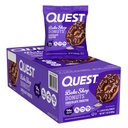 Quest Nutrition Bake Shop, Chocolate Frosted Donuts, 14 g valku, vähem kui 1 g suhkrut, valgu suupisted, madal suhkur, 9 krahv