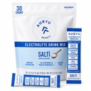 Salti elektrolüütjoogisegu pulber maitsestamata, 30 kleeppakendit, 1000 mg naatriumi, B-vitamiine ja jälgi sisaldavaid mineraale, nullsuhkrut, Keto & Vegan Sõbralik hüdraat, 7,4oz
