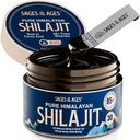 Puhas Himaalaja Shilajit Vaik – 500 mg Max Tugevus Orgaaniline Fulvic Acid Complex meestele ja naistele – Lab Testitud 85 + Trace Minerals – Energia, vastupidavus ja vaimne jõudlus – 30 g Jar