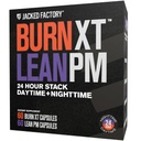 Jacked Factory Burn-XT + Lean-PM Kit - 24-tunnine kehakoostis ja ainevahetuse toetus Stack - Day & Night Formula - 60 Count, 2 Pack