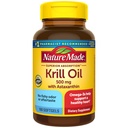Loodus Made Superior Imendumine Krill õli 500mg astaksantiini ja fosfolipiidid, Omega 3 südame tervise toetamiseks, Antarktika krillõli täiendus, 100 Softgels, 100 päeva pakkumine