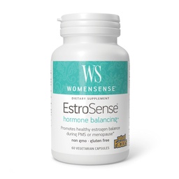NaisedSense EstroSense looduslike tegurite, looduslik täiendus toetada östrogeeni ja hormoonide tasakaalu ajal PMS või menopaus, vegan, non-GMO, 60 kapslit