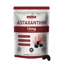 Astaksantiini lisand 12mg, 120 Softgels | Premium Natural Astaksanthin Antioxidant from Microvegae | High Strength, Non-GMO, Gluten and Soy Free Formula (1)