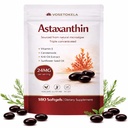 Astaksantiin Toidulisandid, Astaksantiin Antioksüdandid Kapslid, 180 Softgels, 24mg Iga, 6 kuu tarne, alates Mikrovetikad, Gluteenivaba, Non-GMO, toetab tervislikku, tasakaalustatud elustiili