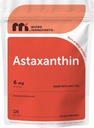 Mikrokoostisosad Astaksantiin 6 mg MCT õliga, 120 Softgels | Premium Astaksantiin Antioksüdandid Lisandid * | Värsked Mikrovetikad Allikas | Kolmekordne tugevus, mitte-GMO, Gluteenivaba, Sojata