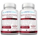 Heakskiidetud Teadus® Astaksantiin 12 mg - ekstra tugevusega antioksüdant - toetab südant, silmi, nahka - 180 vegankapslit - 6 kuu pakkumine