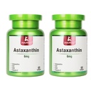 JulyDeer 2 pudelid Astaksantiin 6 mg koos nikotiinamiid E Premium Antioksüdandiga EGT GSH - naha, silma, liigese ja immuunsüsteemi jaoks Health Cell Health & Energy55 in 1-120 Softgels