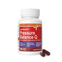 NANOWELL® Rõhubilanss-Q | Antioksüdandi valem loodusliku mitte-GMO astaksantiiniga 12 mg kapsli kohta, Ginkgo Biloba, Policosanool, punane pärmi riis ja rosmariini ekstrakt | 90 taimekapslit