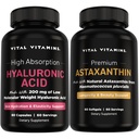 Vitamiinid Puhas hüaluroonhape 60 ct + astaksantiin 60 ct