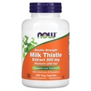 NOW Foods Supplements, Silymarin Piimaohaka ekstrakt 300 mg artišoki ja Dandelioniga, topelttugevus, toetab maksafunktsiooni *, 200 Veg kapslit