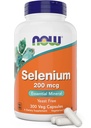 Nüüd toidud Selenium 200mcg kapslid, 300 Count - L Selenometioniin Mineral Supplement naistele ja meestele - Veg Caps, Non-GMO, Vegan Sõbralik, Pärmivaba