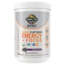 Garden of Life Sport Organic Plant Based Energy + Focus Clean Pre Workout Powder, 85mg Kofeiini, Natural No Booster, B12, Vegan, Gluteenivaba, Non-GMO, BlackBerry, 15,3 Oz