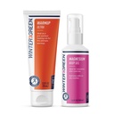 Wintergeen Treening Pack: Magneesium Gel ja Treening Lotion Preworkout ja post-Workout, Lihaste Rub treeninguks ja Magneesium Gel jalgade krampide jaoks