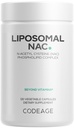 Codeage Liposomal NAC Supplement - N-atsetüül L-tsüsteiin Aminohape - 2 kuu pakkumine - vaba vorm NAC - fosfolipiidkompleks - Vegan, mitte-GMO, gluteenivaba, piimavaba - 120 kapslit