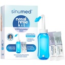 Sinus Rinse, 60PK NAC-i ja soolalahusega nina loputamise pakendid, raskusastme loputamise pudel, alternatiivne Neti potile, aitab allergia, ummistuste, külmade sümptomitega (Gravity Pudel NAC 60PK-ga)