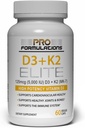 Pro valemid MD D3 + K2 Elite – D3-vitamiin + K2-vitamiin – 60-päevane pakkumine – suure potentsiaaliga, biosaadav MK-7