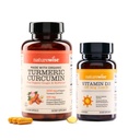 NatureWise Curcumin Turmeric & Vitamiin D3 5000iu liigeste, lihaste, luude ja immuunsüsteemi tervise toetamiseks [90 loe igaüks]