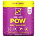 EBOOST POW Natural Pre Workout Powder - 20 Servings - Berry Melon Fizz - Pre Treening täiendus tulemuslikkuse, ühine mobiilsus toetus, energia, fookus - Mehed ja naised - Mitte-GMO, Gluteenivaba, No Kreatiin