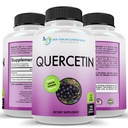 DOKTOR SOOVITATAVAD TARNIMISED Quercetin 1000mg per Serving - 120 köögiviljakapslit, vitamiinilisandit, 60-päevane pakkumine (vegan ja mitte-GMO)
