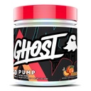 GHOST Pump Lämmastikoksiidi pulber, virsik - 40 serveerimist - suhkruvabad ja stim-vabad enne treeningut täiendused - L-tsitrulliin, arginitraat ja L-glutatioon - soja ja gluteenivaba, vegan