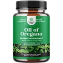 Wild Oregano Oil Softgels - Super kontsentreeritud Softgels Oil of Oregano koos karvakrooli 70% seedimist ja immuunsüsteemi toetust - taimsed toidulisandid soolte puhastamiseks, keha detox & remont - 120 Ct