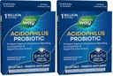 Nature's Way Acidophilus Probiootilised Pärlid, Toetab Seedetrakti Tasakaalu Ja Soolestiku Tervist, Vähendab Aeg-ajalt Kõhukinnisust Ja Puhumist *,1 Miljardi Kultuuri,30 Softgels,(Pakk 2)