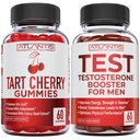 Atlantis Nutrition Tart Cherry 60 Gummies + Testosterooni Booster 60 Gummies