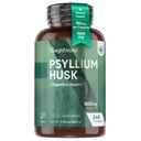 WeightWorld Psyllium Husk Kapslid 1500mg Per Serving, 240 Vegan Kapslid - 4 kuud Supply - Seedetrakti Tervis - Daily Psyllium Husk Fiber Supplement - Non-GMO, GMP-heakskiidetud, & Allergen-free