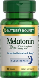 Looduse pearaha melatoniin, 100% ravimivaba uneabi, toidulisand, 10 mg, 60 krahv