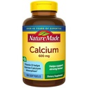 Nature Made Calcium 600 mg koos D-vitamiini Vedelad Softgels 100 ea (pakk 2)