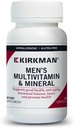 Kirkman 60 to 90 Men’s Multi-Vitamin and Mineral Boost || 120 Vegetarian Capsules || Provides Comprehensive Vitamin and Mineral Support for Senior Men || Gluten and Casein Free