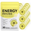 Energy Patches, Plant-Based Formula Patch for Women Men, 30 Patches